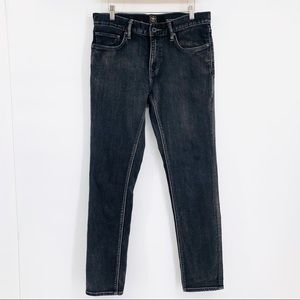 THE ROARK REVIVAL 32 black standard slim jeans